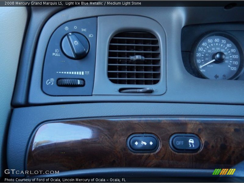 Controls of 2008 Grand Marquis LS
