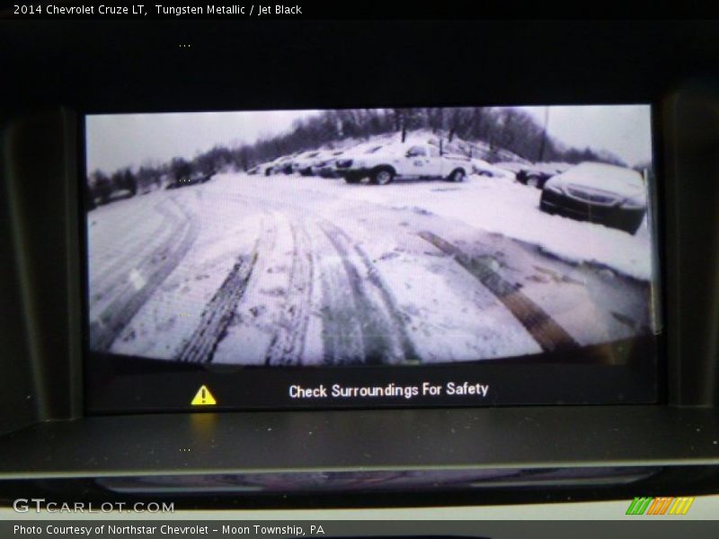 Tungsten Metallic / Jet Black 2014 Chevrolet Cruze LT