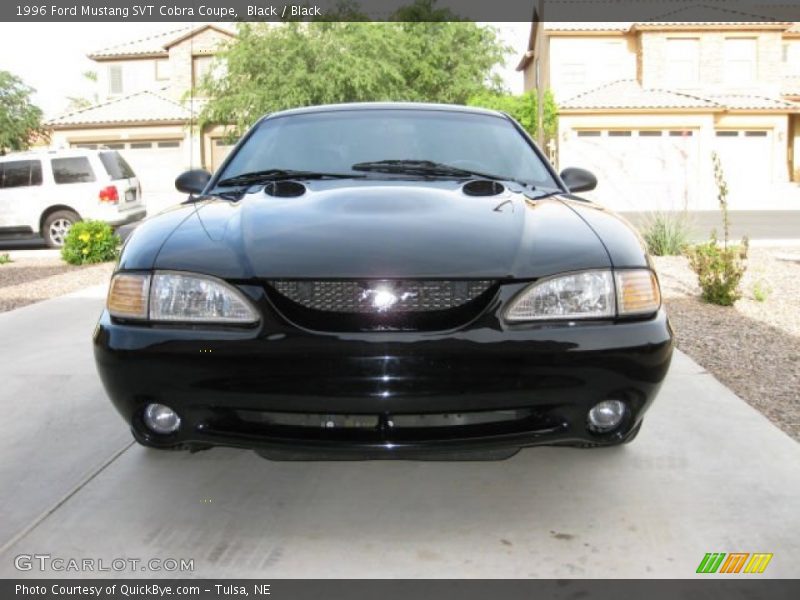 Black / Black 1996 Ford Mustang SVT Cobra Coupe