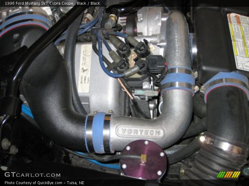Black / Black 1996 Ford Mustang SVT Cobra Coupe