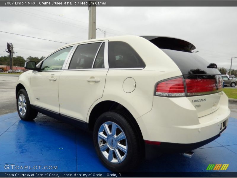 Creme Brulee Metallic / Medium Camel 2007 Lincoln MKX