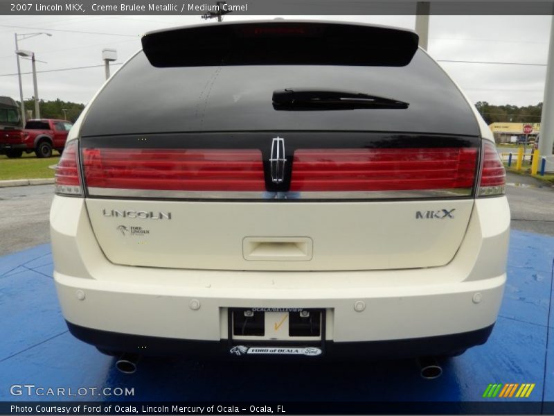 Creme Brulee Metallic / Medium Camel 2007 Lincoln MKX