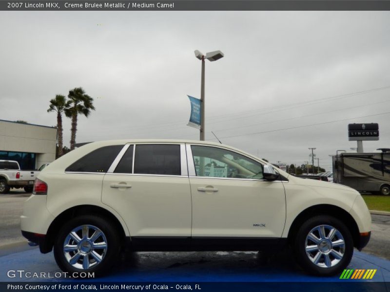 Creme Brulee Metallic / Medium Camel 2007 Lincoln MKX