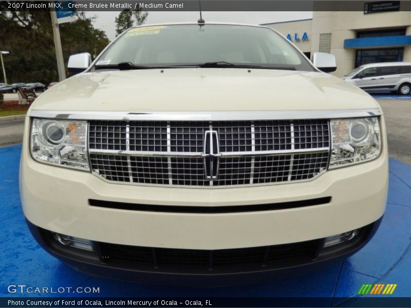 Creme Brulee Metallic / Medium Camel 2007 Lincoln MKX