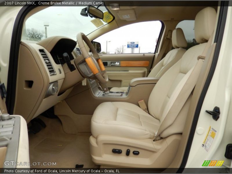  2007 MKX  Medium Camel Interior