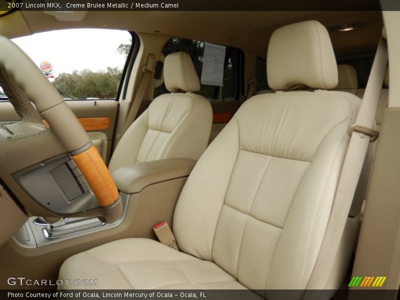 Front Seat of 2007 MKX 