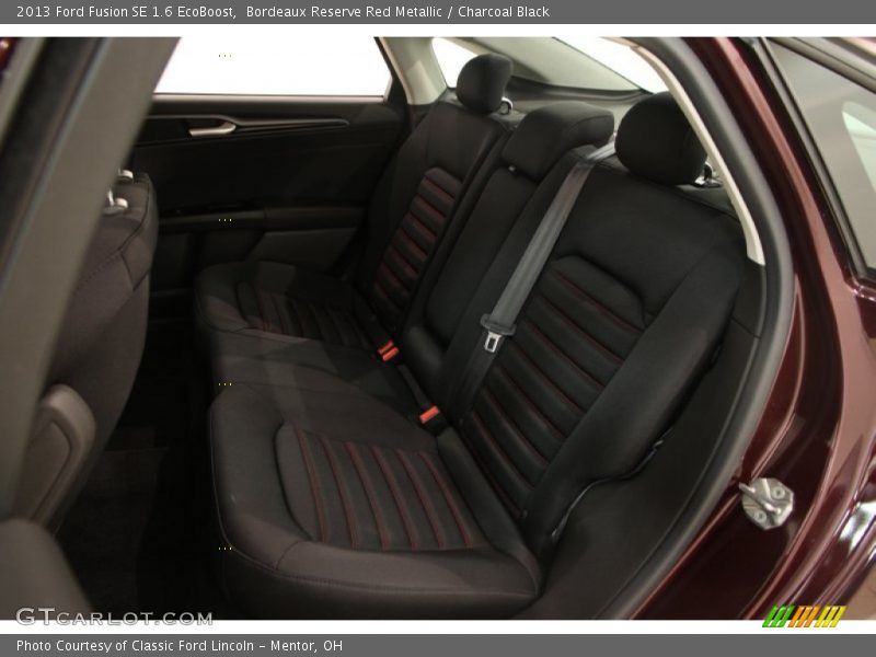 Bordeaux Reserve Red Metallic / Charcoal Black 2013 Ford Fusion SE 1.6 EcoBoost
