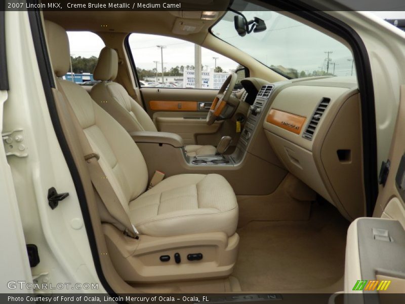 Front Seat of 2007 MKX 