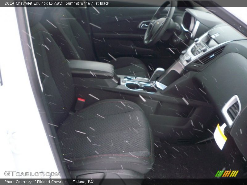 Summit White / Jet Black 2014 Chevrolet Equinox LS AWD
