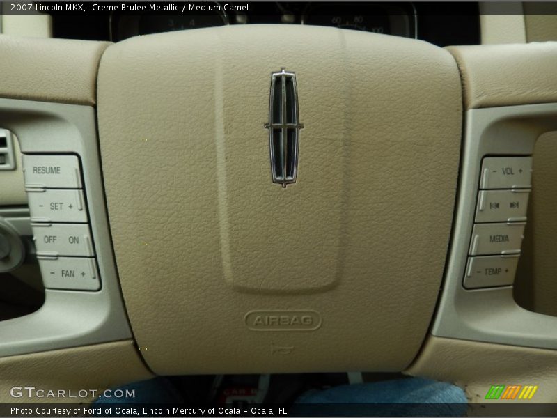 Creme Brulee Metallic / Medium Camel 2007 Lincoln MKX