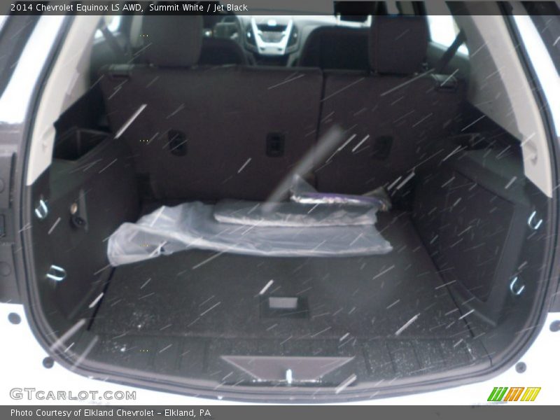 Summit White / Jet Black 2014 Chevrolet Equinox LS AWD