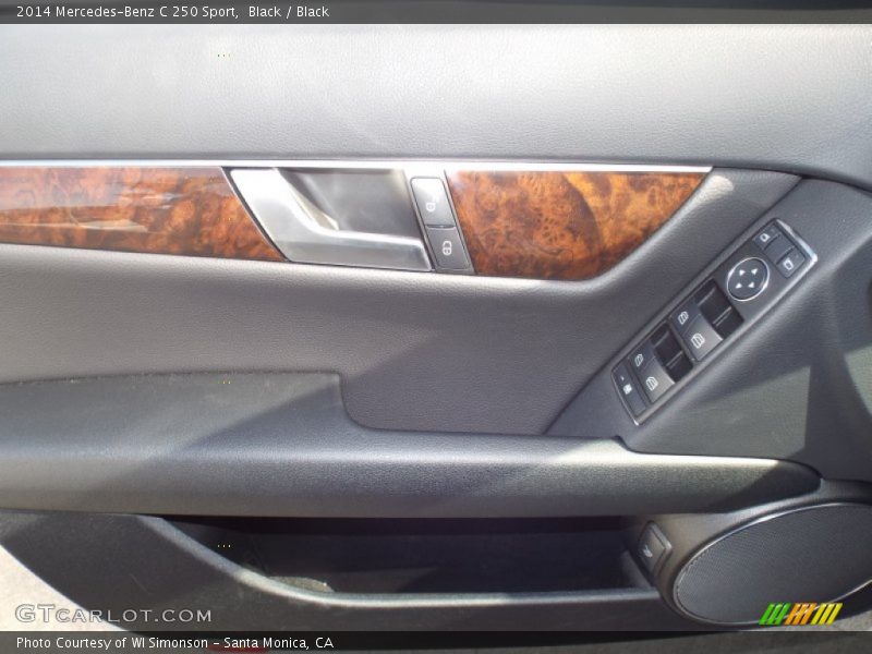 Black / Black 2014 Mercedes-Benz C 250 Sport