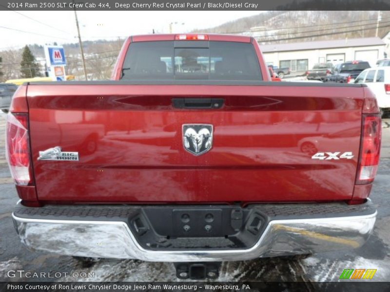 Deep Cherry Red Crystal Pearl / Black/Diesel Gray 2014 Ram 2500 SLT Crew Cab 4x4