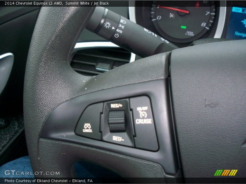 Summit White / Jet Black 2014 Chevrolet Equinox LS AWD