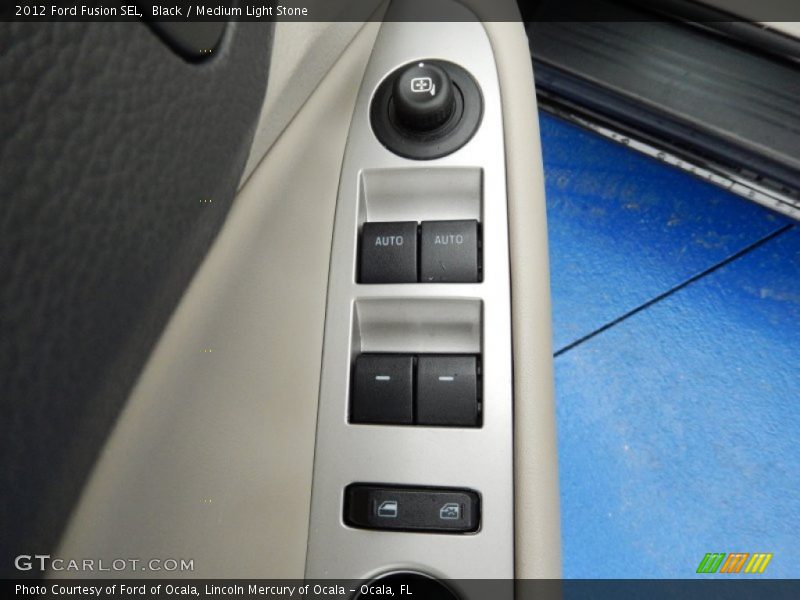 Controls of 2012 Fusion SEL