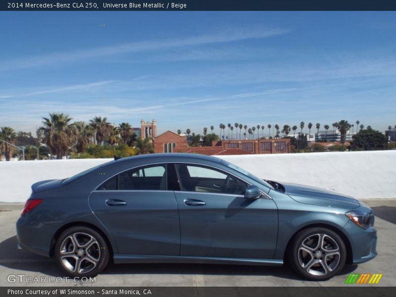  2014 CLA 250 Universe Blue Metallic