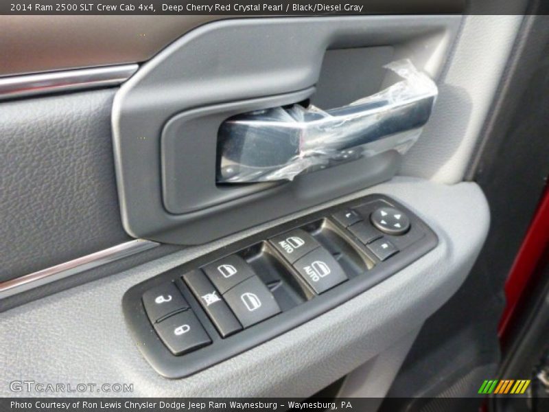 Deep Cherry Red Crystal Pearl / Black/Diesel Gray 2014 Ram 2500 SLT Crew Cab 4x4