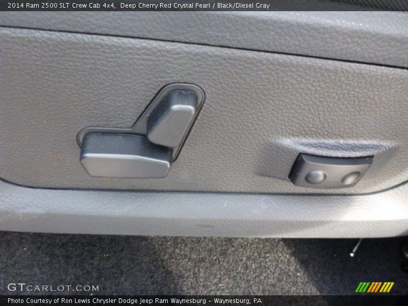 Deep Cherry Red Crystal Pearl / Black/Diesel Gray 2014 Ram 2500 SLT Crew Cab 4x4