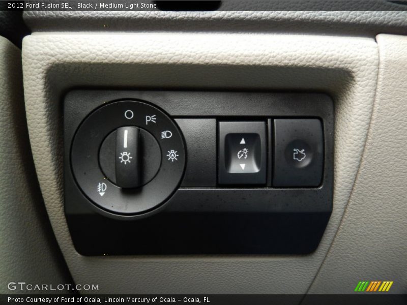 Controls of 2012 Fusion SEL