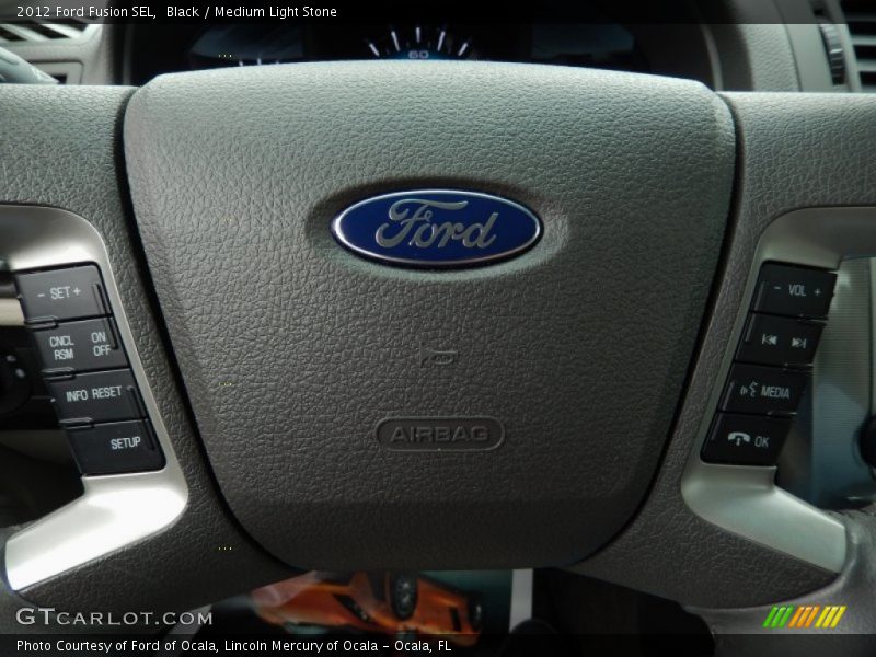  2012 Fusion SEL Steering Wheel