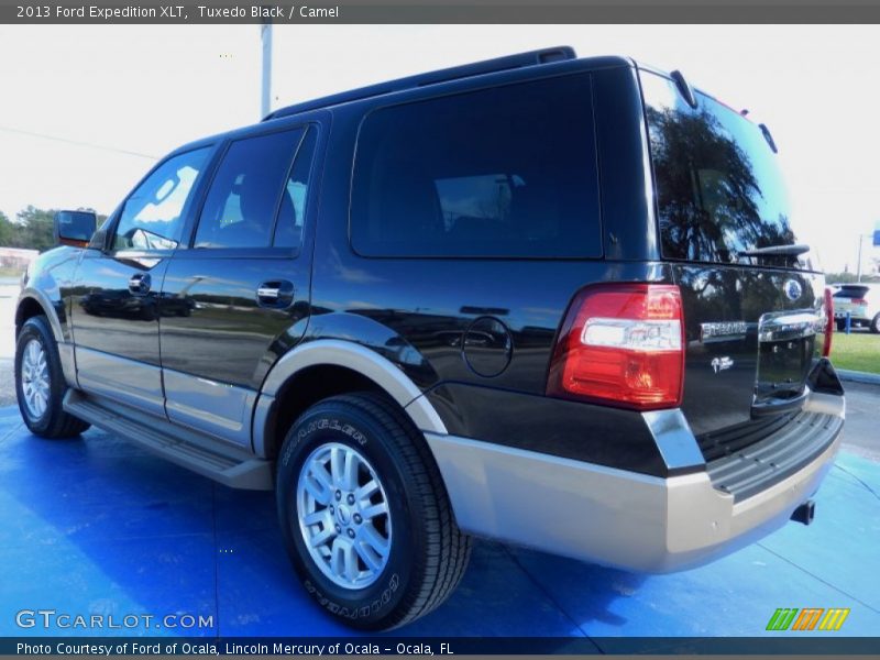 Tuxedo Black / Camel 2013 Ford Expedition XLT