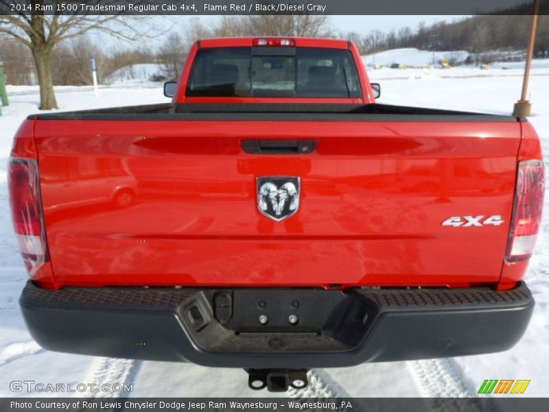  2014 1500 Tradesman Regular Cab 4x4 Flame Red