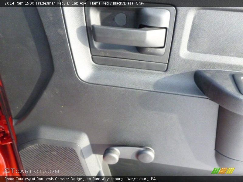 Flame Red / Black/Diesel Gray 2014 Ram 1500 Tradesman Regular Cab 4x4