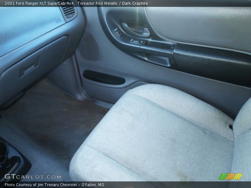 Toreador Red Metallic / Dark Graphite 2001 Ford Ranger XLT SuperCab 4x4