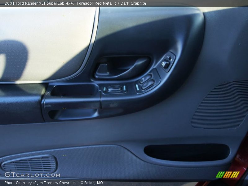 Toreador Red Metallic / Dark Graphite 2001 Ford Ranger XLT SuperCab 4x4