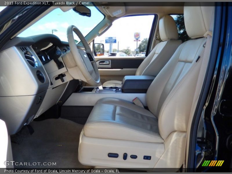 Tuxedo Black / Camel 2013 Ford Expedition XLT
