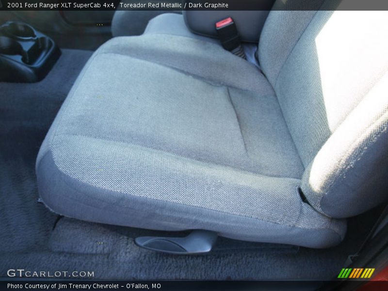 Toreador Red Metallic / Dark Graphite 2001 Ford Ranger XLT SuperCab 4x4