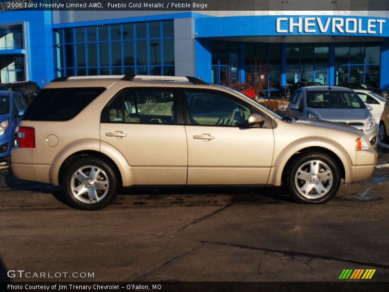 Pueblo Gold Metallic / Pebble Beige 2006 Ford Freestyle Limited AWD