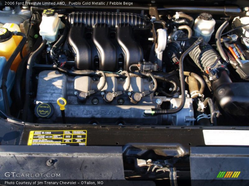 Pueblo Gold Metallic / Pebble Beige 2006 Ford Freestyle Limited AWD