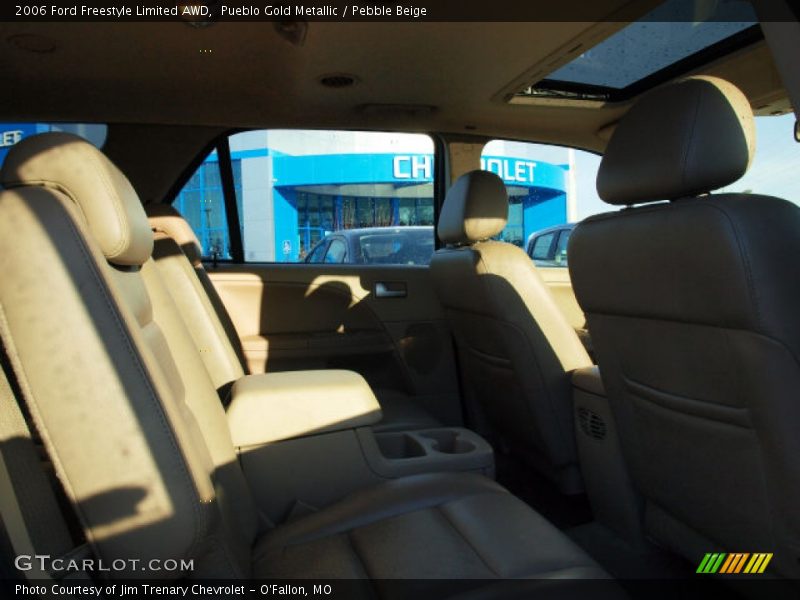 Pueblo Gold Metallic / Pebble Beige 2006 Ford Freestyle Limited AWD