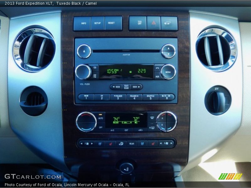Tuxedo Black / Camel 2013 Ford Expedition XLT