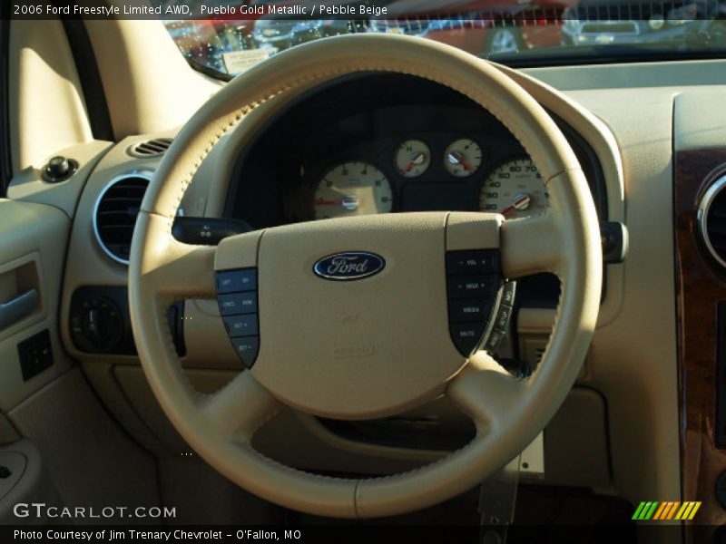 Pueblo Gold Metallic / Pebble Beige 2006 Ford Freestyle Limited AWD