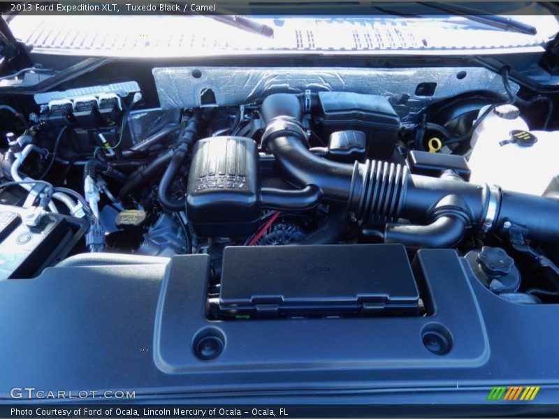 Tuxedo Black / Camel 2013 Ford Expedition XLT