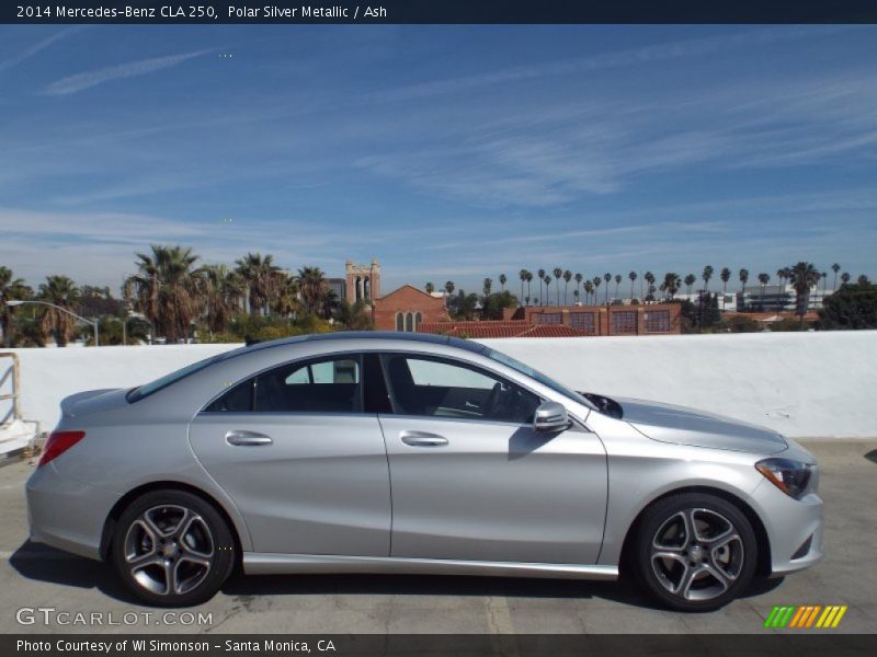 Polar Silver Metallic / Ash 2014 Mercedes-Benz CLA 250