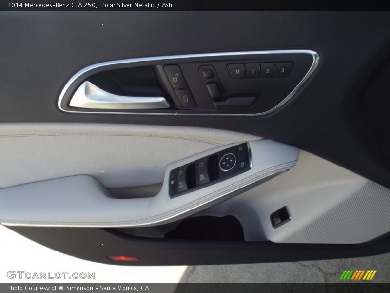 Polar Silver Metallic / Ash 2014 Mercedes-Benz CLA 250