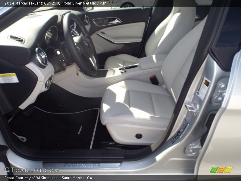 Polar Silver Metallic / Ash 2014 Mercedes-Benz CLA 250