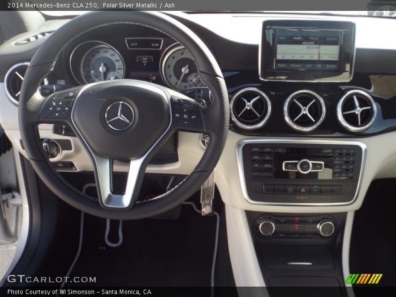 Polar Silver Metallic / Ash 2014 Mercedes-Benz CLA 250