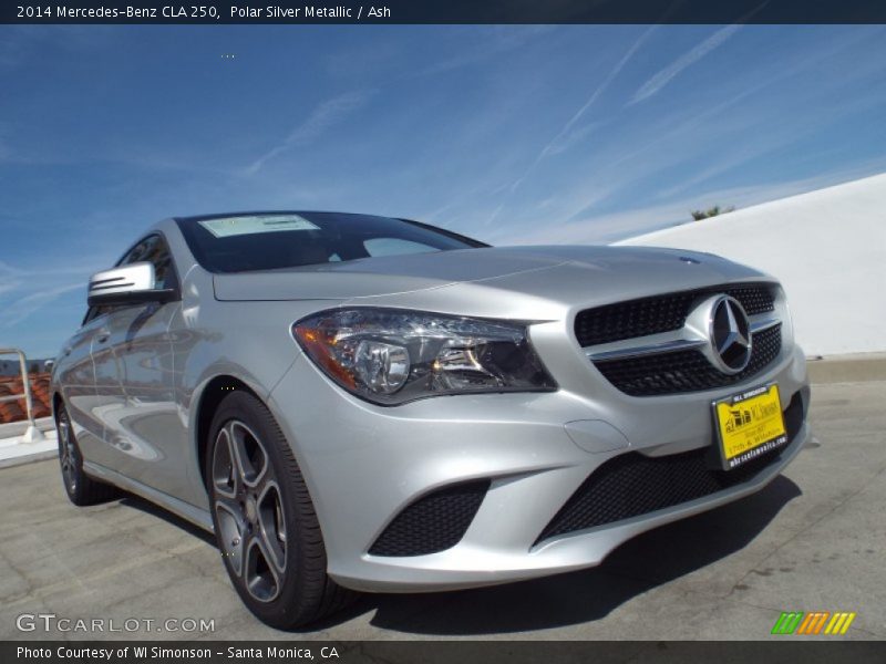 Polar Silver Metallic / Ash 2014 Mercedes-Benz CLA 250