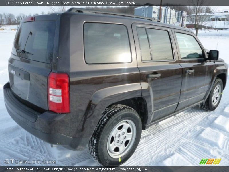 Rugged Brown Metallic / Dark Slate Gray/Light Pebble 2014 Jeep Patriot Sport