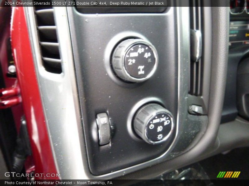 Deep Ruby Metallic / Jet Black 2014 Chevrolet Silverado 1500 LT Z71 Double Cab 4x4