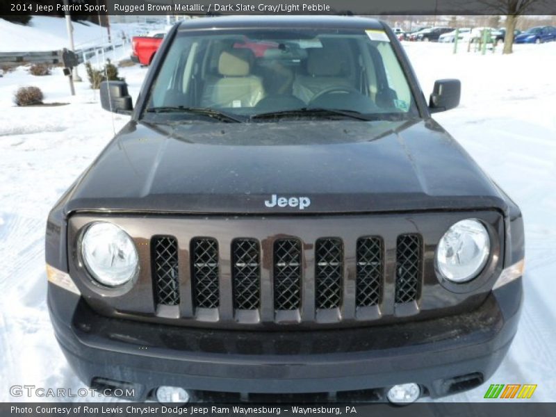 Rugged Brown Metallic / Dark Slate Gray/Light Pebble 2014 Jeep Patriot Sport