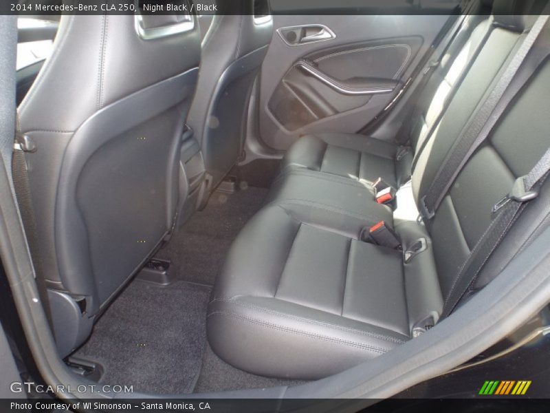 Night Black / Black 2014 Mercedes-Benz CLA 250