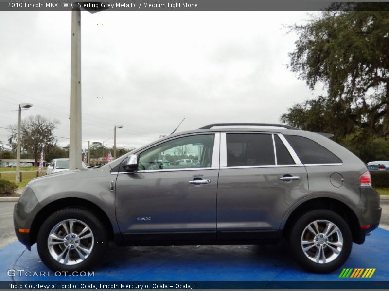 Sterling Grey Metallic / Medium Light Stone 2010 Lincoln MKX FWD
