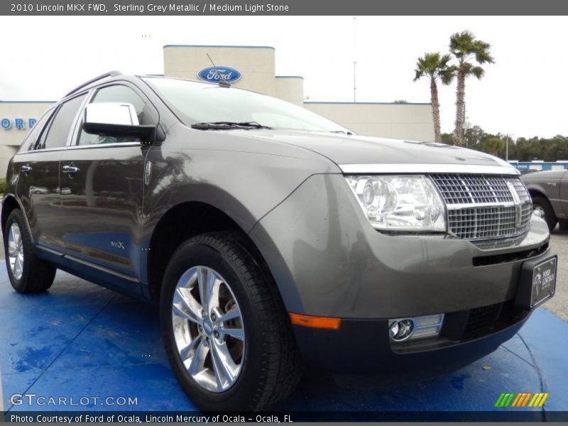 Sterling Grey Metallic / Medium Light Stone 2010 Lincoln MKX FWD