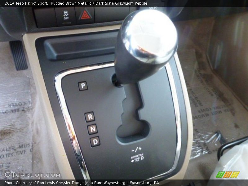 Rugged Brown Metallic / Dark Slate Gray/Light Pebble 2014 Jeep Patriot Sport