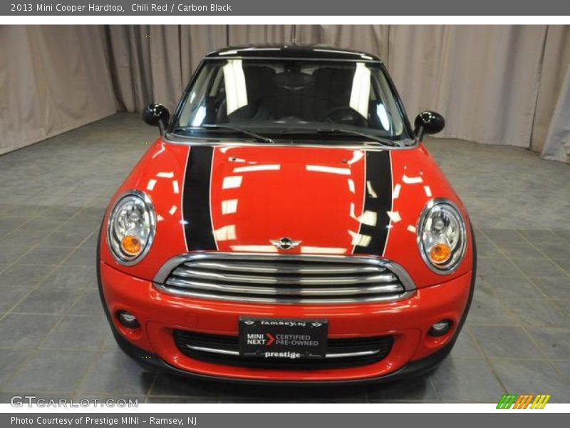 Chili Red / Carbon Black 2013 Mini Cooper Hardtop
